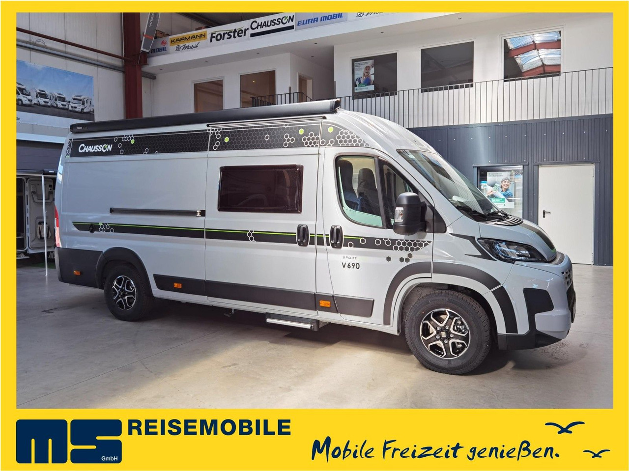 Chausson V690 SPORT LINE /-2025-/ 140PS-8G/ XXL - HUBBETT - Kempingautó: 1 kép. Chausson V690 SPORT LINE /-2025-/ 140PS-8G/ XXL - HUBBETT - Kempingautó: 1 kép.