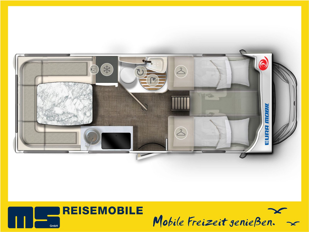 Eura Mobil ACTIVA ONE 650 HS /MODELL 2025/ HECKSITZGRUPPE - Alkóvos lakóautó: 2 kép. Eura Mobil ACTIVA ONE 650 HS /MODELL 2025/ HECKSITZGRUPPE - Alkóvos lakóautó: 2 kép.