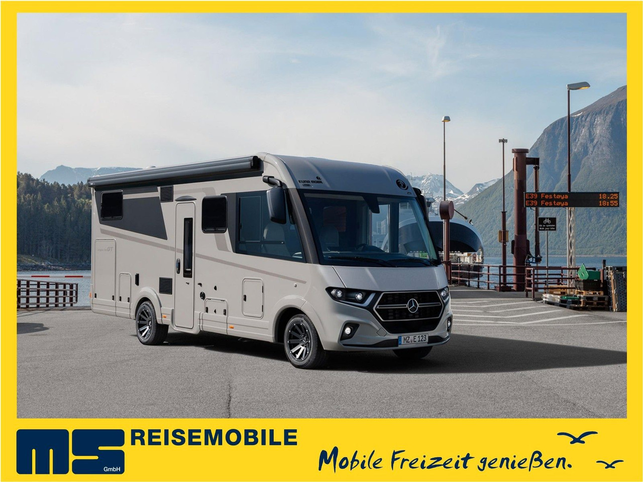 Eura Mobil INTEGRA LINE GT 726 EF / MB 170PS-9G / MOD.2025 - Integrált lakóautó: 1 kép. Eura Mobil INTEGRA LINE GT 726 EF / MB 170PS-9G / MOD.2025 - Integrált lakóautó: 1 kép.