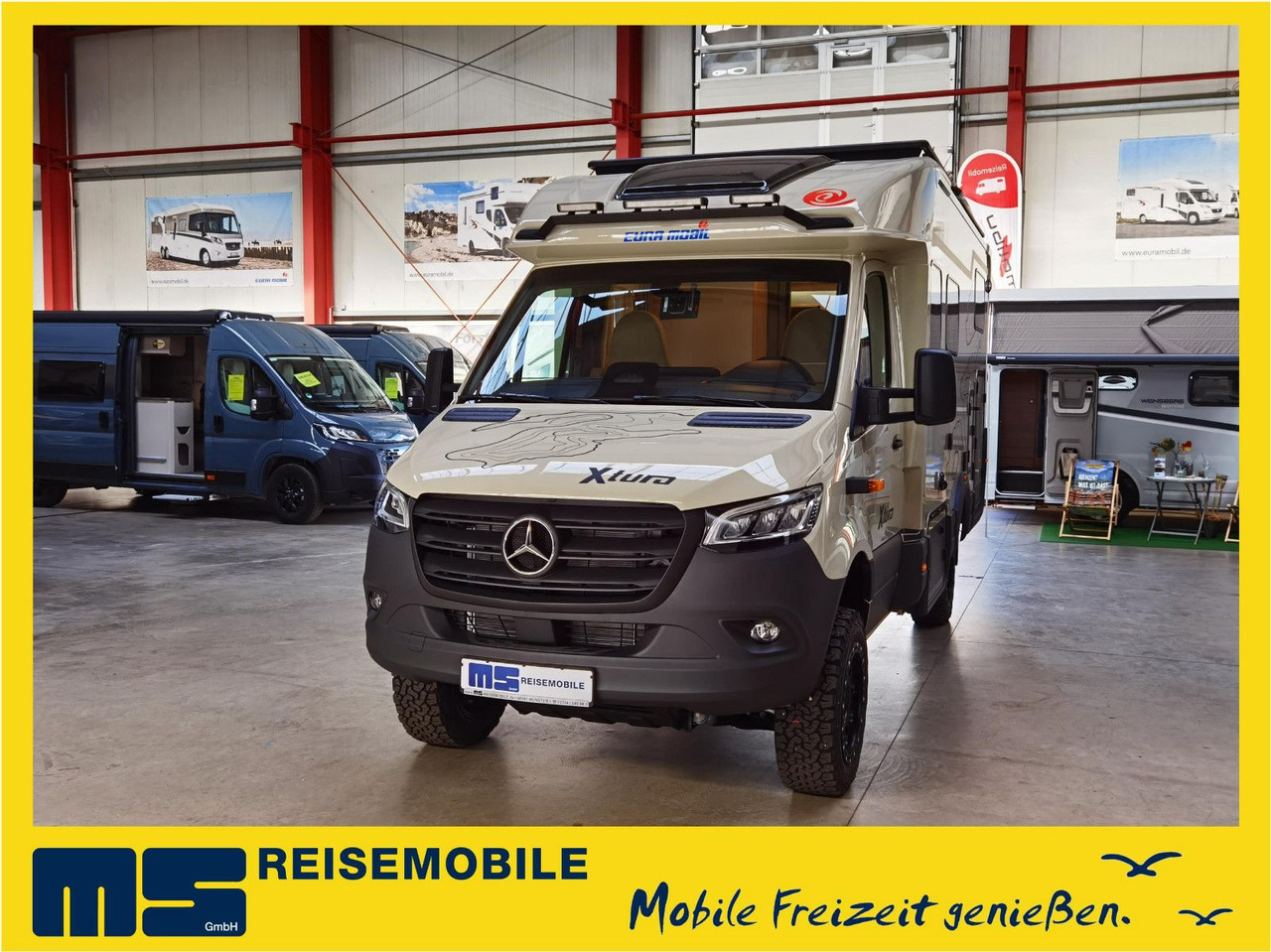 Eura Mobil XTURA 686 EF / MODELL 2026 /4x4 /TOP-AUSSTATTUNG - Félintegrált lakóautó: 1 kép. Eura Mobil XTURA 686 EF / MODELL 2026 /4x4 /TOP-AUSSTATTUNG - Félintegrált lakóautó: 1 kép.