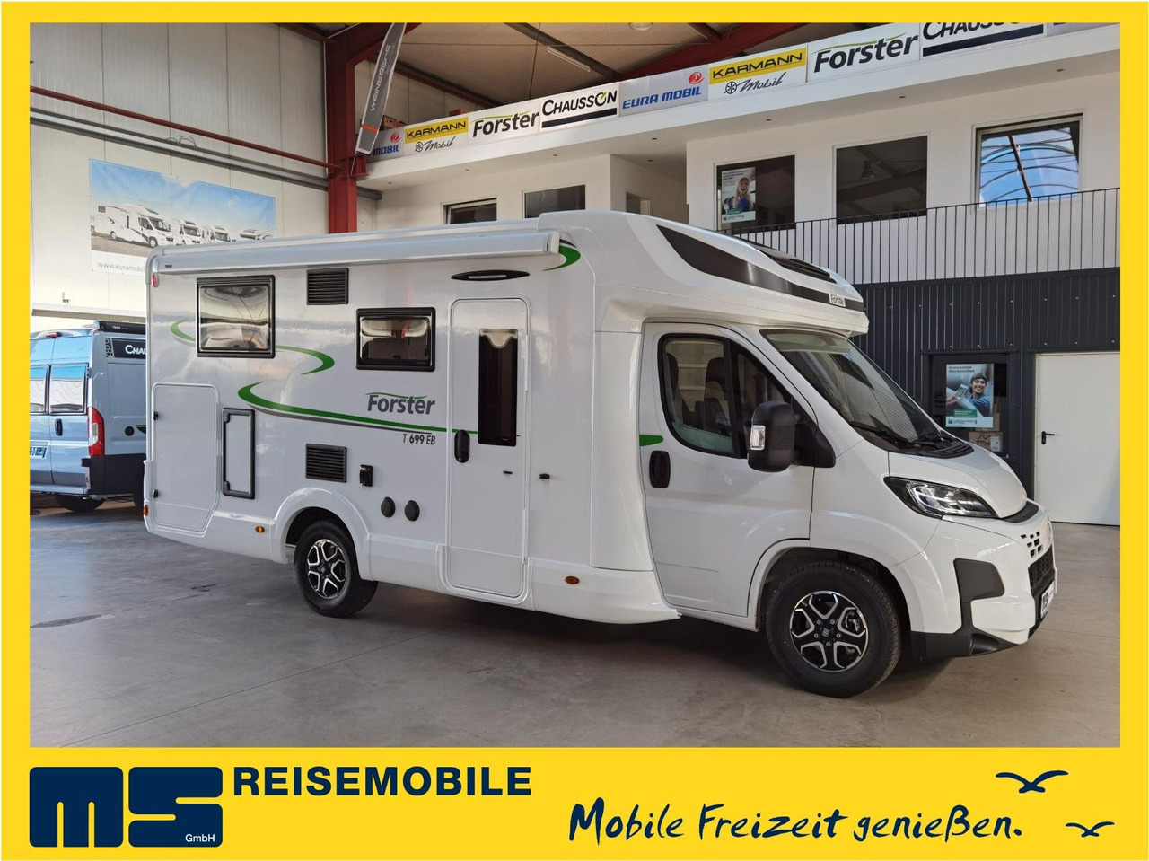 Forster T 699 EB / -2025- / EINZELBETTEN / 140-AUTOMATIK - Félintegrált lakóautó: 1 kép. Forster T 699 EB / -2025- / EINZELBETTEN / 140-AUTOMATIK - Félintegrált lakóautó: 1 kép.