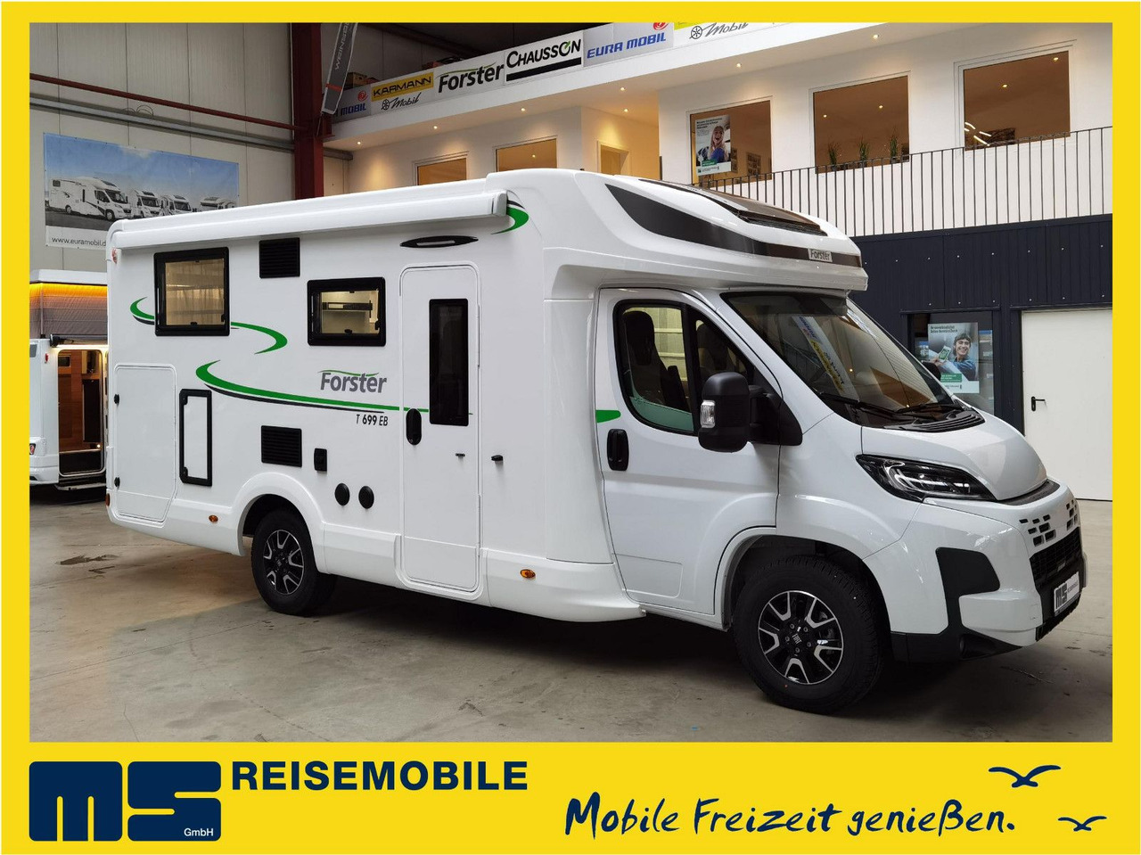 Forster T 699 EB /MODELL 2025/EINZELBETT/AUTOMATIK - Félintegrált lakóautó: 1 kép. Forster T 699 EB /MODELL 2025/EINZELBETT/AUTOMATIK - Félintegrált lakóautó: 1 kép.