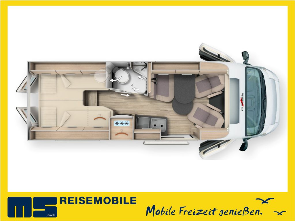 Malibu VAN COMFORT GT - 640 LE / NAVIGATION & KEYLESS - Kempingautó: 2 kép. Malibu VAN COMFORT GT - 640 LE / NAVIGATION & KEYLESS - Kempingautó: 2 kép.