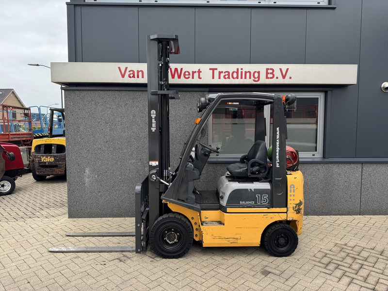 Atlet Atlet P1D1A15LT Triplo 650 Freelift/Sideshift 760UUR LPG 2012 - Gázüzemű targonca: 1 kép. Atlet Atlet P1D1A15LT Triplo 650 Freelift/Sideshift 760UUR LPG 2012 - Gázüzemű targonca: 1 kép.
