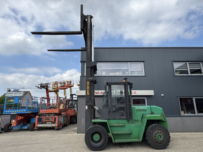 Hyster H 8.00 XL - Dízel targonca: 5 kép. Hyster H 8.00 XL - Dízel targonca: 5 kép.