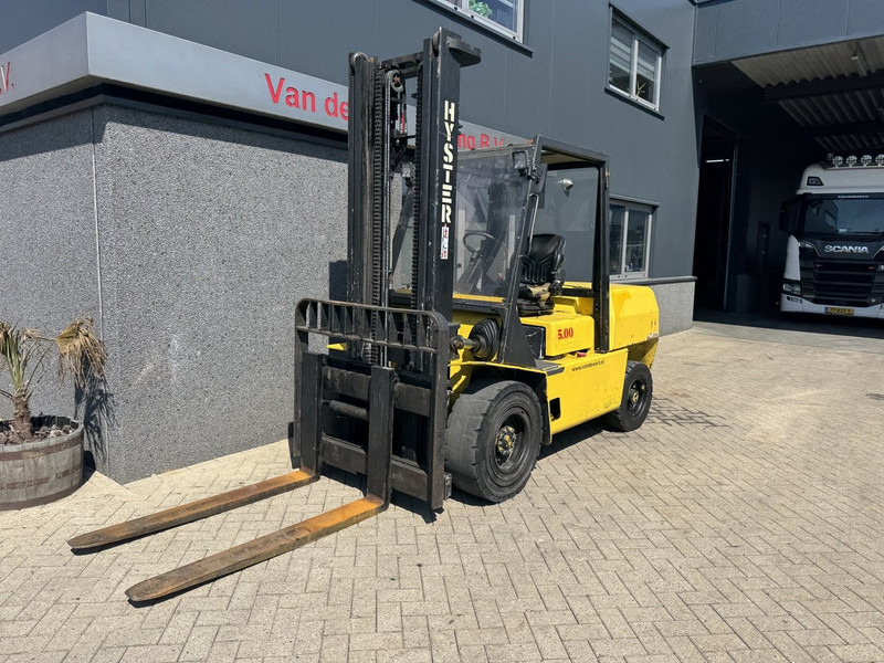 Hyster H5.00XL - Dízel targonca: 4 kép. Hyster H5.00XL - Dízel targonca: 4 kép.