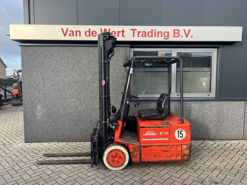 Linde e14 Heftruck Linde E14 Triplo 550 Freelift/Sideshift elektrisch - Elektromos targonca: 1 kép. Linde e14 Heftruck Linde E14 Triplo 550 Freelift/Sideshift elektrisch - Elektromos targonca: 1 kép.