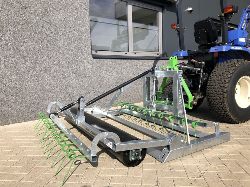 Új Talajművelő gep Wertcon PISTESLEEP PRO PLUS Manegevlakker / Bodemvlakker /  trac-master 150CM / 180CM / 200CM: 18 kép.