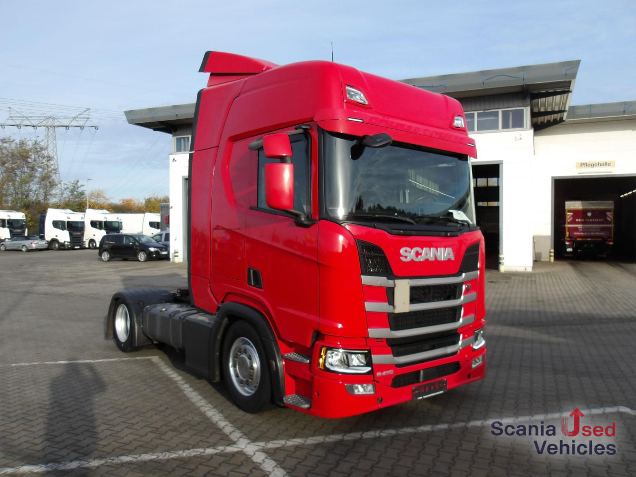 SCANIA R 410 A4x2EB - Nyergesvontató: 1 kép. SCANIA R 410 A4x2EB - Nyergesvontató: 1 kép.