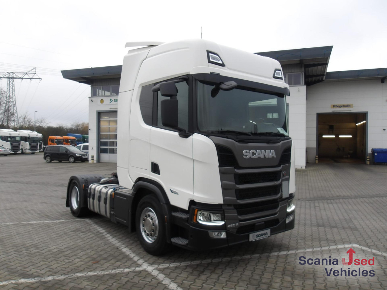 Nyergesvontató SCANIA R 460 A4x2NA / Hydraulik: 11 kép.