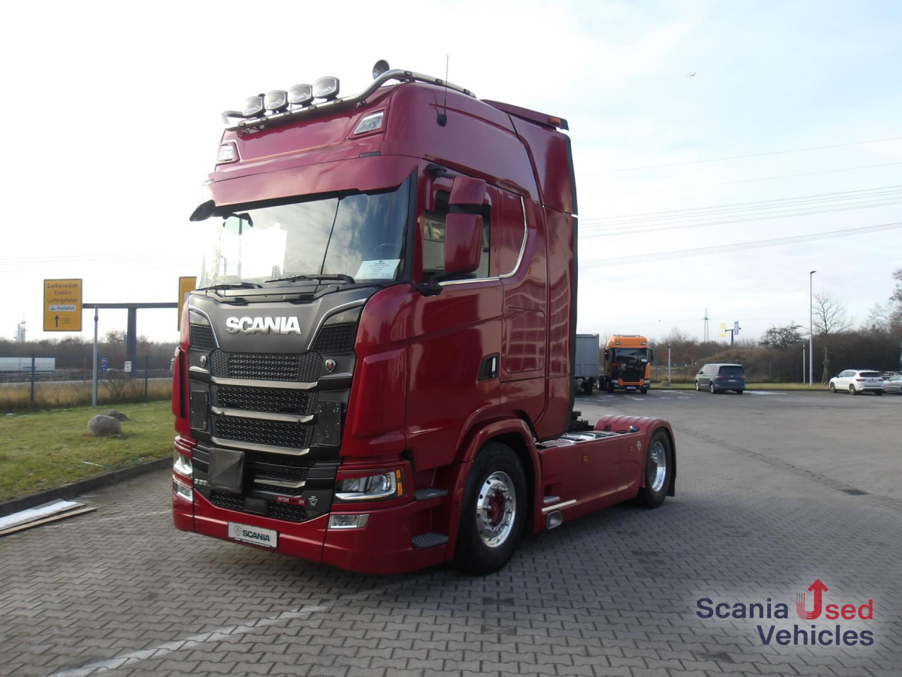 SCANIA S 580 A4x2NB / V8 / Leder / Fullair / LED - Nyergesvontató: 1 kép. SCANIA S 580 A4x2NB / V8 / Leder / Fullair / LED - Nyergesvontató: 1 kép.