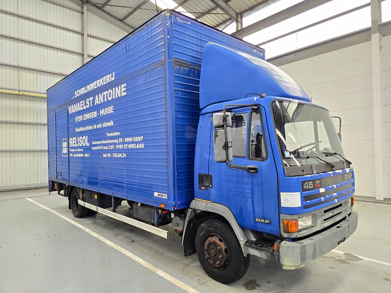 DAF AE45CT 150/ LAMMES - BLATT - SPRING / DHOLLANDIA - Dobozos felépítményű teherautó: 3 kép. DAF AE45CT 150/ LAMMES - BLATT - SPRING / DHOLLANDIA - Dobozos felépítményű teherautó: 3 kép.