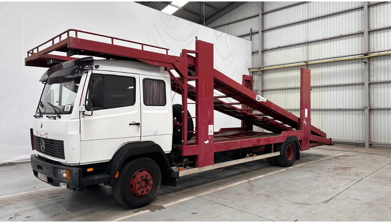 Mercedes-Benz 1524 BLATT-BLATT / LAMMES-LAMMES - Autószállító teherautó: 1 kép. Mercedes-Benz 1524 BLATT-BLATT / LAMMES-LAMMES - Autószállító teherautó: 1 kép.