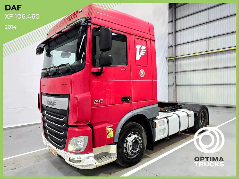 DAF XF 106.460 EURO 6 / RETARDER / MANUEL / AIRCO - Nyergesvontató: 1 kép. DAF XF 106.460 EURO 6 / RETARDER / MANUEL / AIRCO - Nyergesvontató: 1 kép.