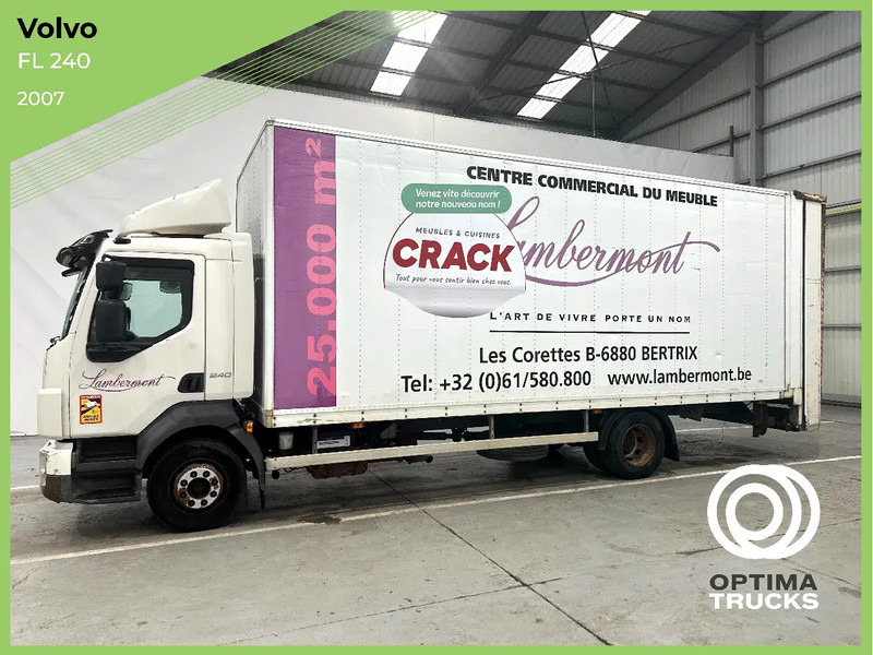 Volvo FL 240 VERHUISWAGEN / CAMION DE DÉMÉNAGEMENT - Dobozos felépítményű teherautó: 1 kép. Volvo FL 240 VERHUISWAGEN / CAMION DE DÉMÉNAGEMENT - Dobozos felépítményű teherautó: 1 kép.