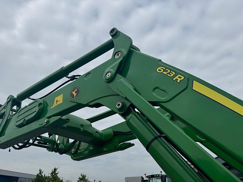 Traktor John Deere 6100M CQ 40KM + VOORLADER 2020 2590 UUR!!!: 6 kép.