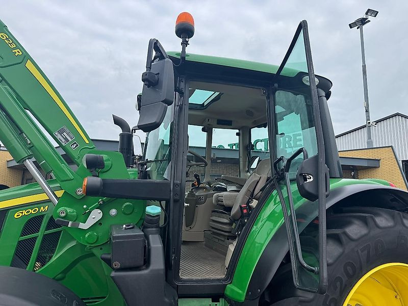 Traktor John Deere 6100M CQ 40KM + VOORLADER 2020 2590 UUR!!!: 9 kép.