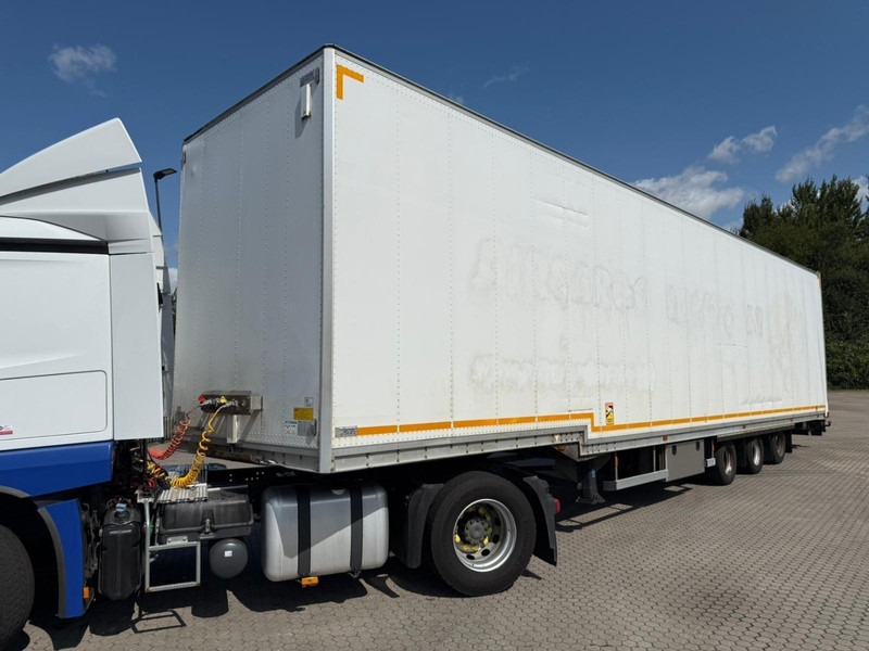 Talson F1227 Megatrailer Rollerbahn BPW Axles Aircargo - Luftfracht - Félpótkocsi dobozos: 3 kép. Talson F1227 Megatrailer Rollerbahn BPW Axles Aircargo - Luftfracht - Félpótkocsi dobozos: 3 kép.