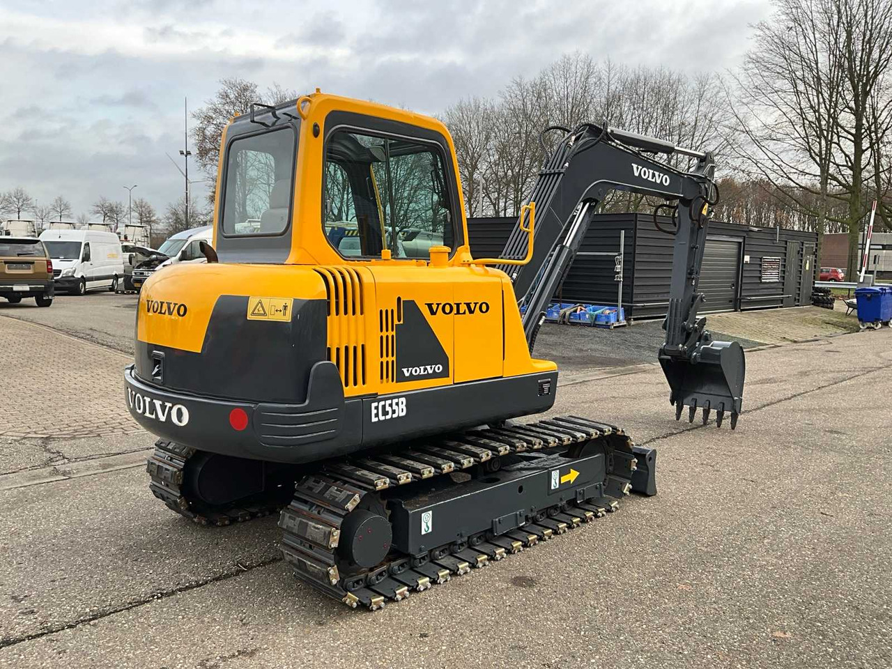 2012 VOLVO EC55B MIDI EXCAVATOR - Kotrógép: 5 kép. 2012 VOLVO EC55B MIDI EXCAVATOR - Kotrógép: 5 kép.
