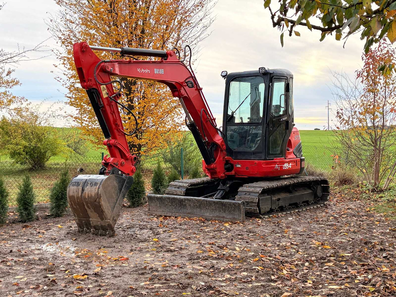 2015 KUBOTA U55-4 CRAWLER EXCAVATOR - Kotrógép: 1 kép. 2015 KUBOTA U55-4 CRAWLER EXCAVATOR - Kotrógép: 1 kép.