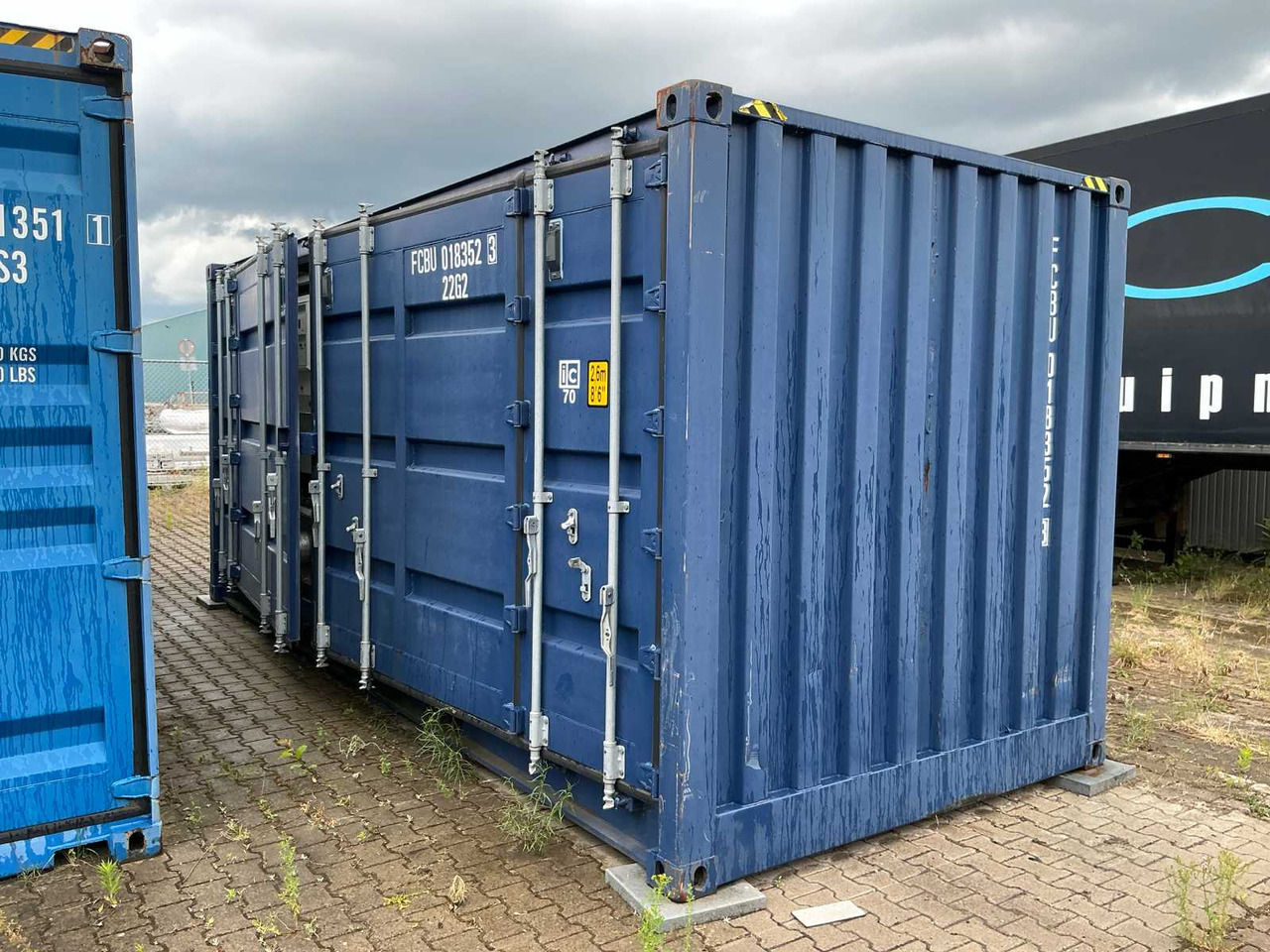 2019 Air conditioning unit in shipping container 20ft - Tengeri konténer: 2 kép. 2019 Air conditioning unit in shipping container 20ft - Tengeri konténer: 2 kép.
