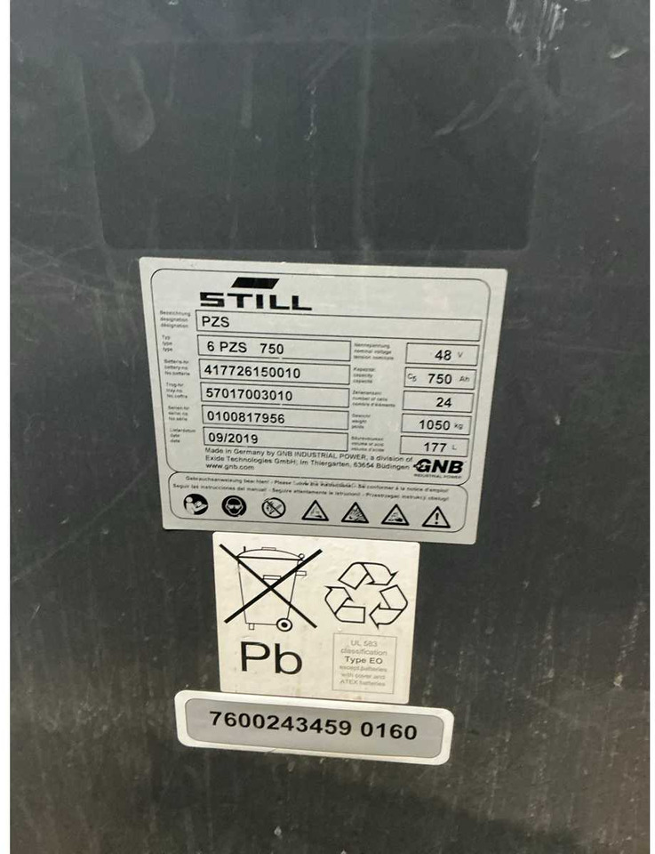 Villás targonca 2019 STILL RX20-20L FORKLIFT: 9 kép.