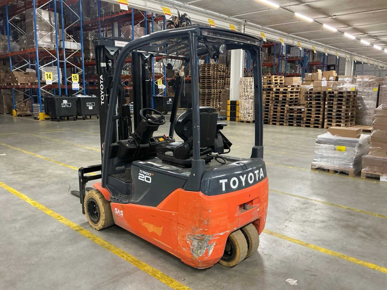 Villás targonca 2023 TOYOTA 8FBE20T FORKLIFT: 7 kép.