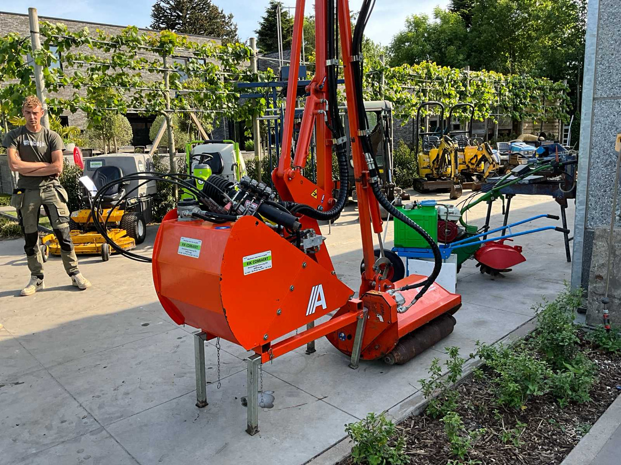 Agrimaster Debroussailleuse green 458-80 - Szárzúzó/ Mulcsozó: 4 kép. Agrimaster Debroussailleuse green 458-80 - Szárzúzó/ Mulcsozó: 4 kép.