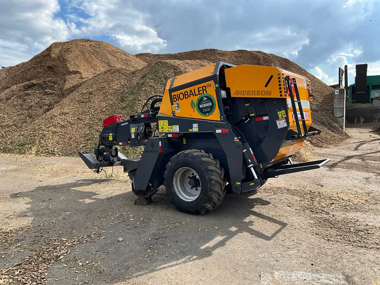 Anderson Biobaler WB-55 - Faaprító: 3 kép. Anderson Biobaler WB-55 - Faaprító: 3 kép.
