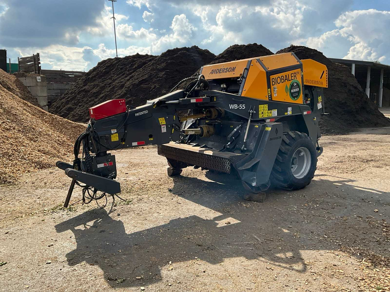 Anderson Biobaler WB-55 - Faaprító: 1 kép. Anderson Biobaler WB-55 - Faaprító: 1 kép.