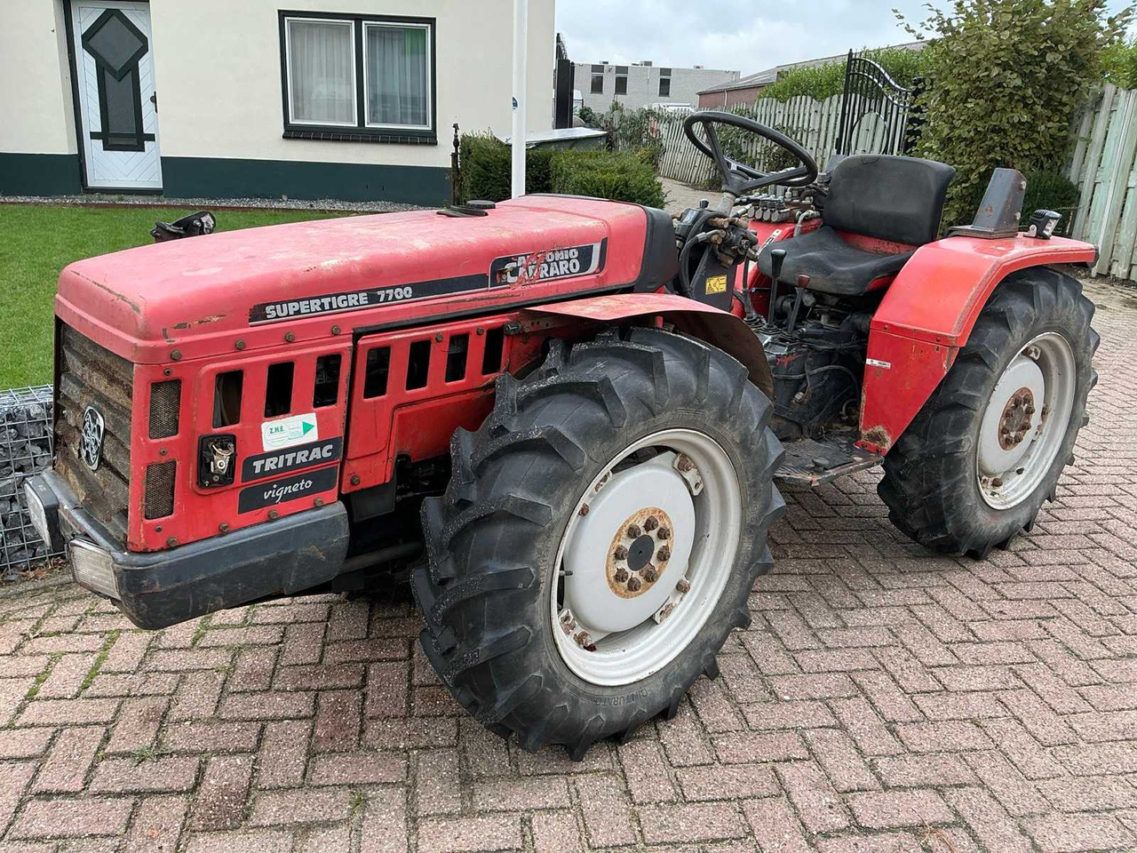 Antonio carraro Supertigre 7700 - Kistraktor: 1 kép. Antonio carraro Supertigre 7700 - Kistraktor: 1 kép.