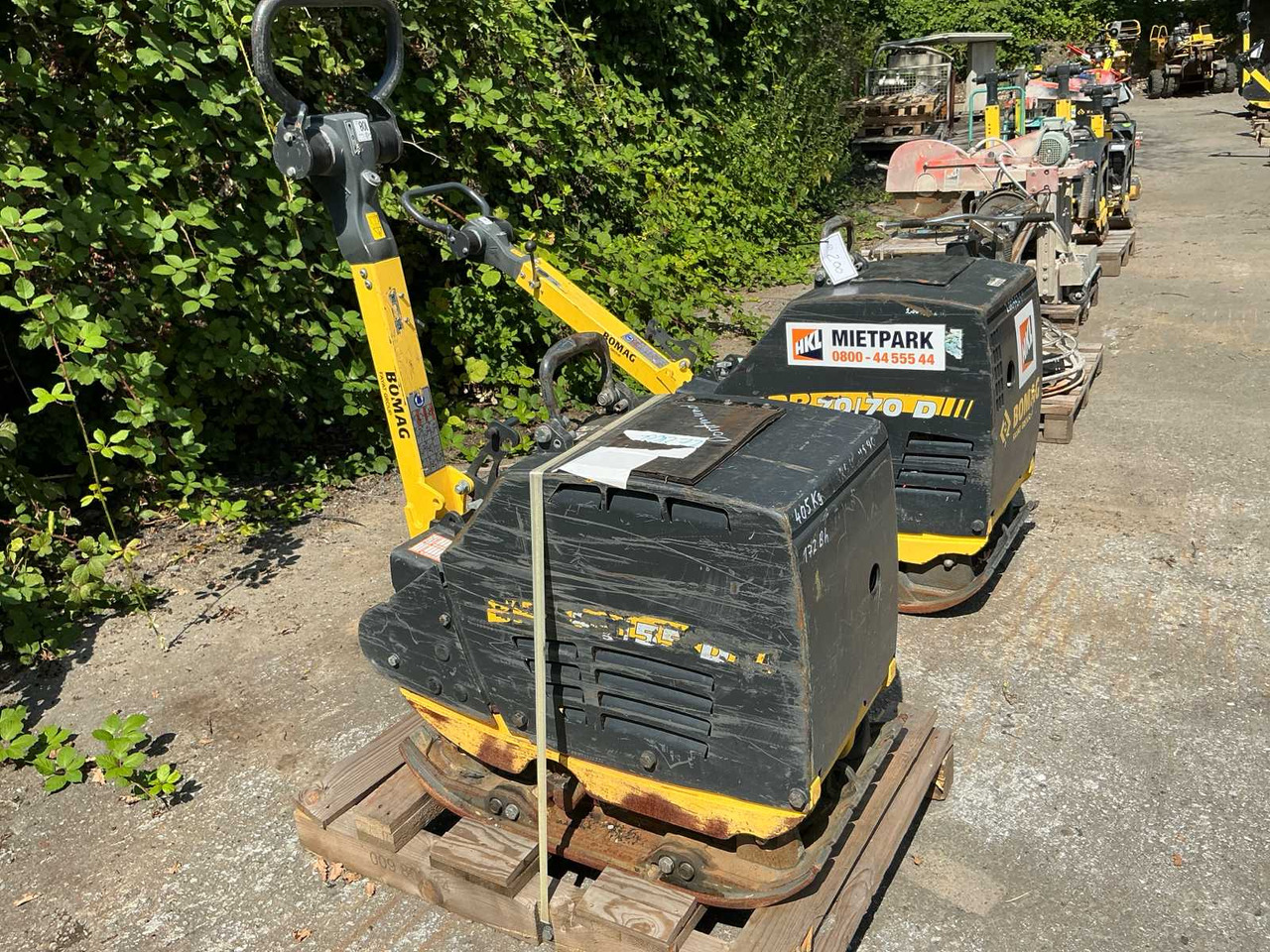 Bomag BPR 50/55 D - Lapvibrátor: 1 kép. Bomag BPR 50/55 D - Lapvibrátor: 1 kép.