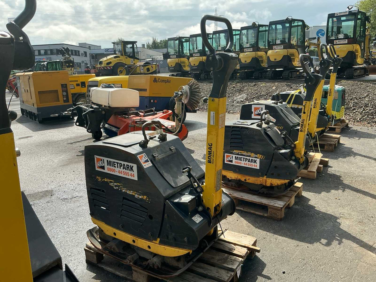 Bomag BPR 70/70 D - Lapvibrátor: 1 kép. Bomag BPR 70/70 D - Lapvibrátor: 1 kép.