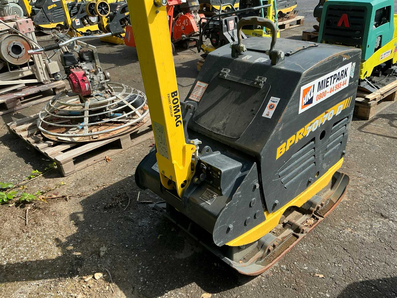 Bomag BPR 70/70 D - Lapvibrátor: 4 kép. Bomag BPR 70/70 D - Lapvibrátor: 4 kép.