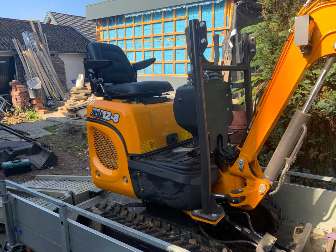 Minikotró Crawler Excavator XN12-8: 7 kép.