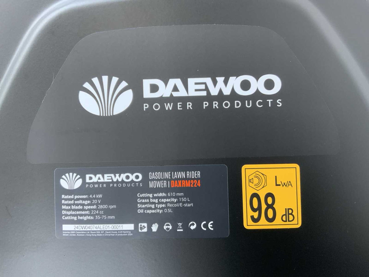 Kerti fűkasza Daewoo DAXRM224: 6 kép.