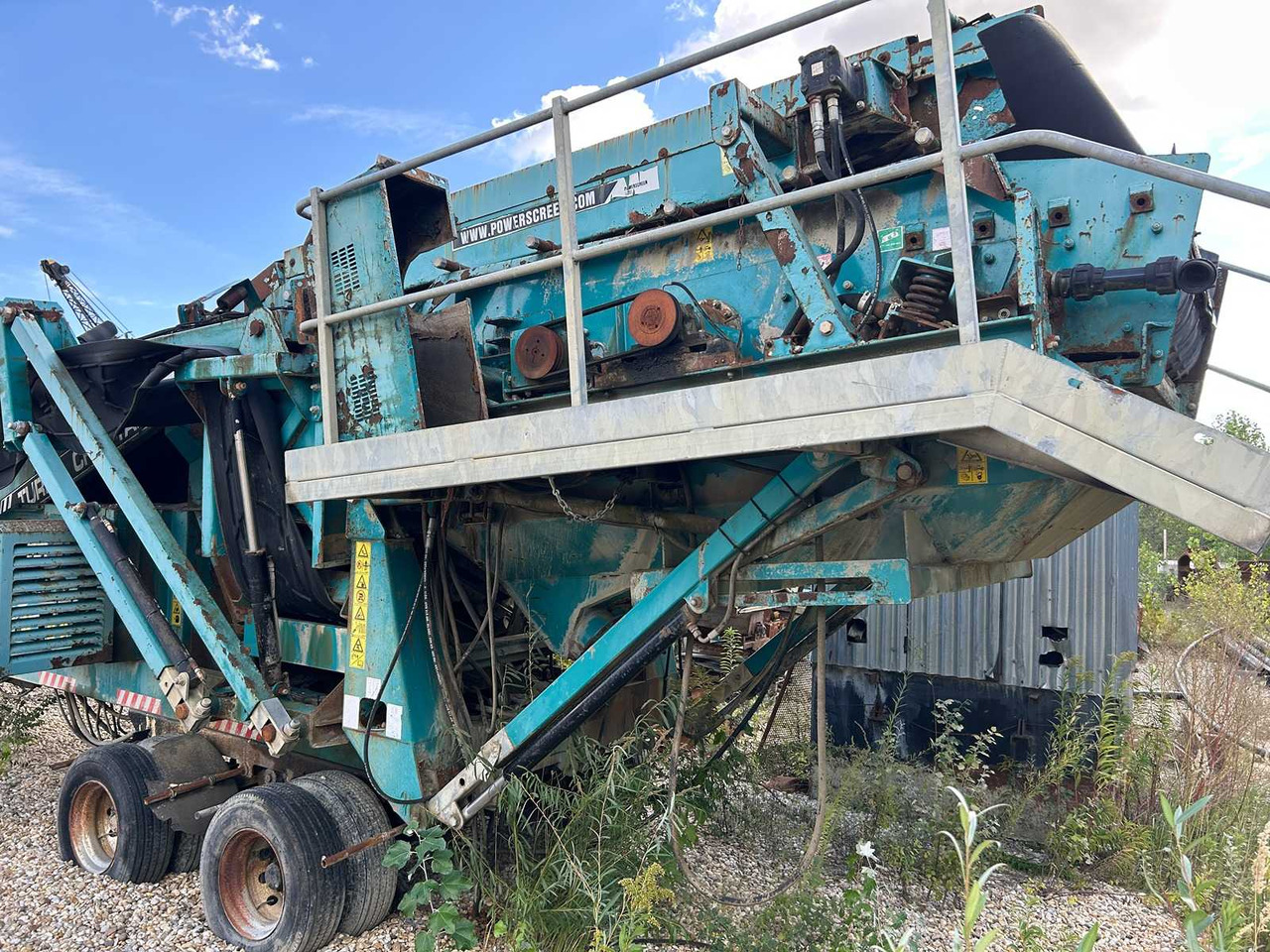 POWERSCREEN CHIEFTAIN 1400T - Építőipari gépek: 5 kép. POWERSCREEN CHIEFTAIN 1400T - Építőipari gépek: 5 kép.