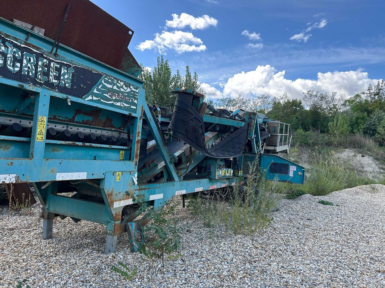 POWERSCREEN CHIEFTAIN 1400T - Építőipari gépek: 2 kép. POWERSCREEN CHIEFTAIN 1400T - Építőipari gépek: 2 kép.
