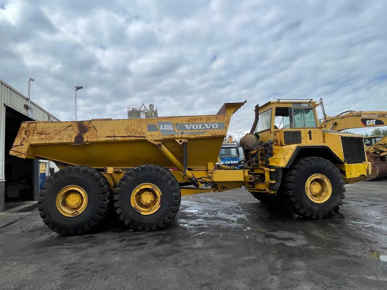 Volvo A35C Dumper - Építőipari gépek: 5 kép. Volvo A35C Dumper - Építőipari gépek: 5 kép.