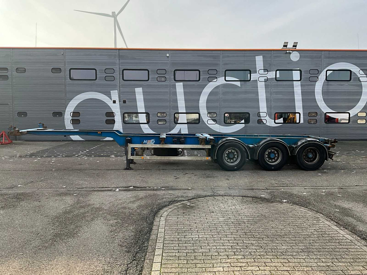 2001 HRD NT CON CONTAINER CHASSIS LJZ-09-X - Félpótkocsi: 2 kép. 2001 HRD NT CON CONTAINER CHASSIS LJZ-09-X - Félpótkocsi: 2 kép.