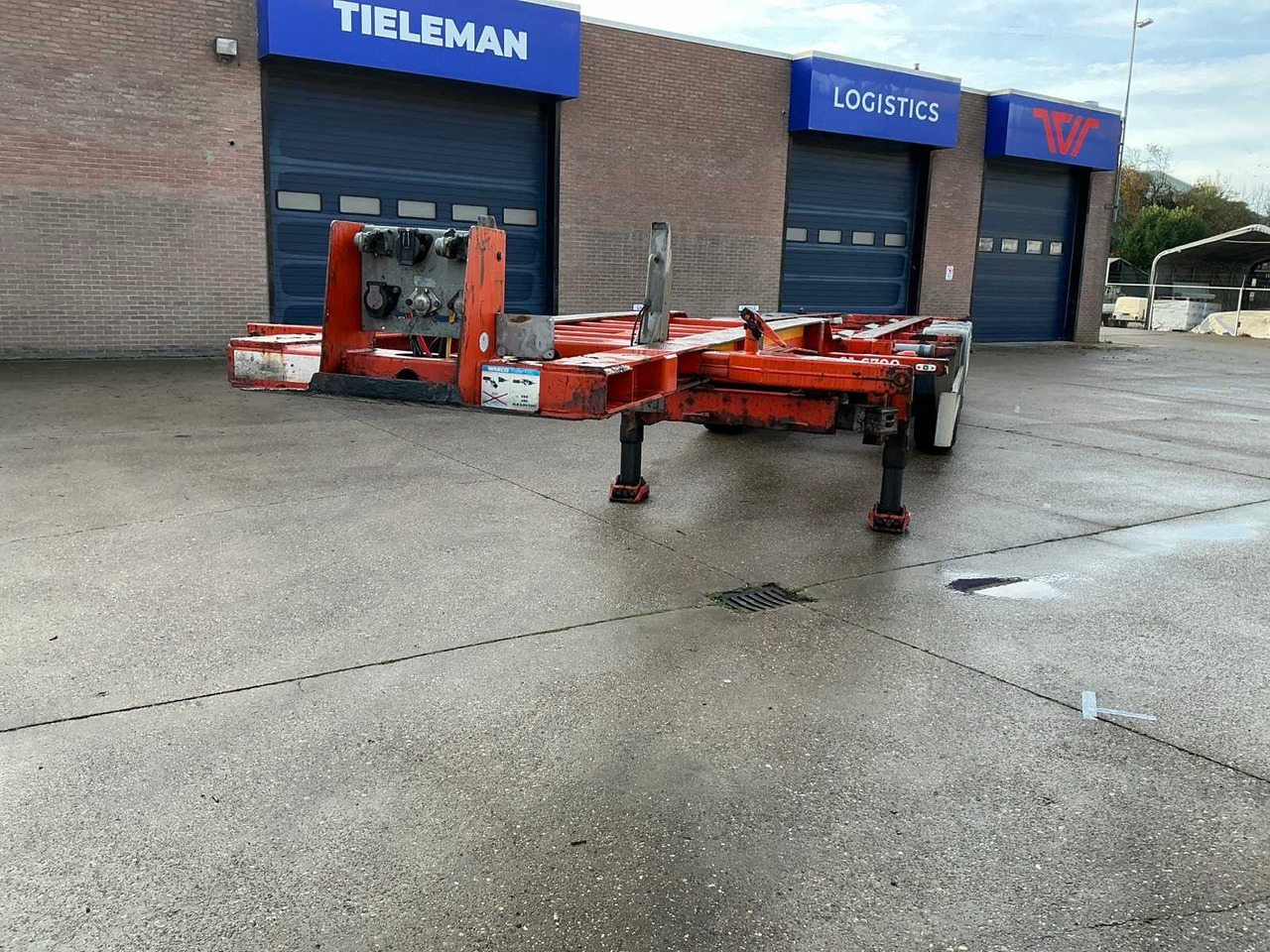 2009 PACTON TXC339 CONTAINER CHASSIS SEMI-TRAILER - Félpótkocsi: 4 kép. 2009 PACTON TXC339 CONTAINER CHASSIS SEMI-TRAILER - Félpótkocsi: 4 kép.