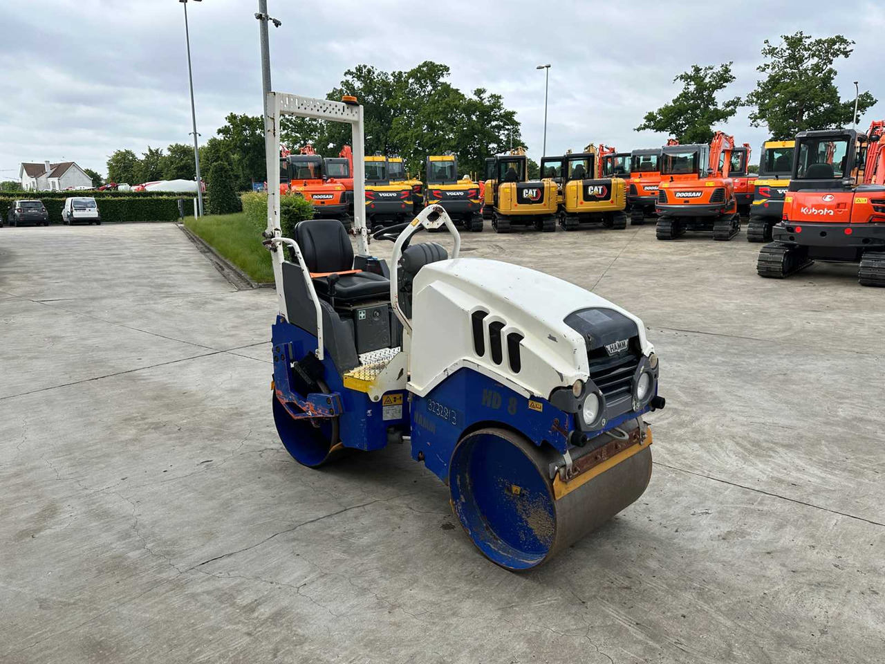 Hamm HD8VV HD8VV - Úthenger: 3 kép. Hamm HD8VV HD8VV - Úthenger: 3 kép.