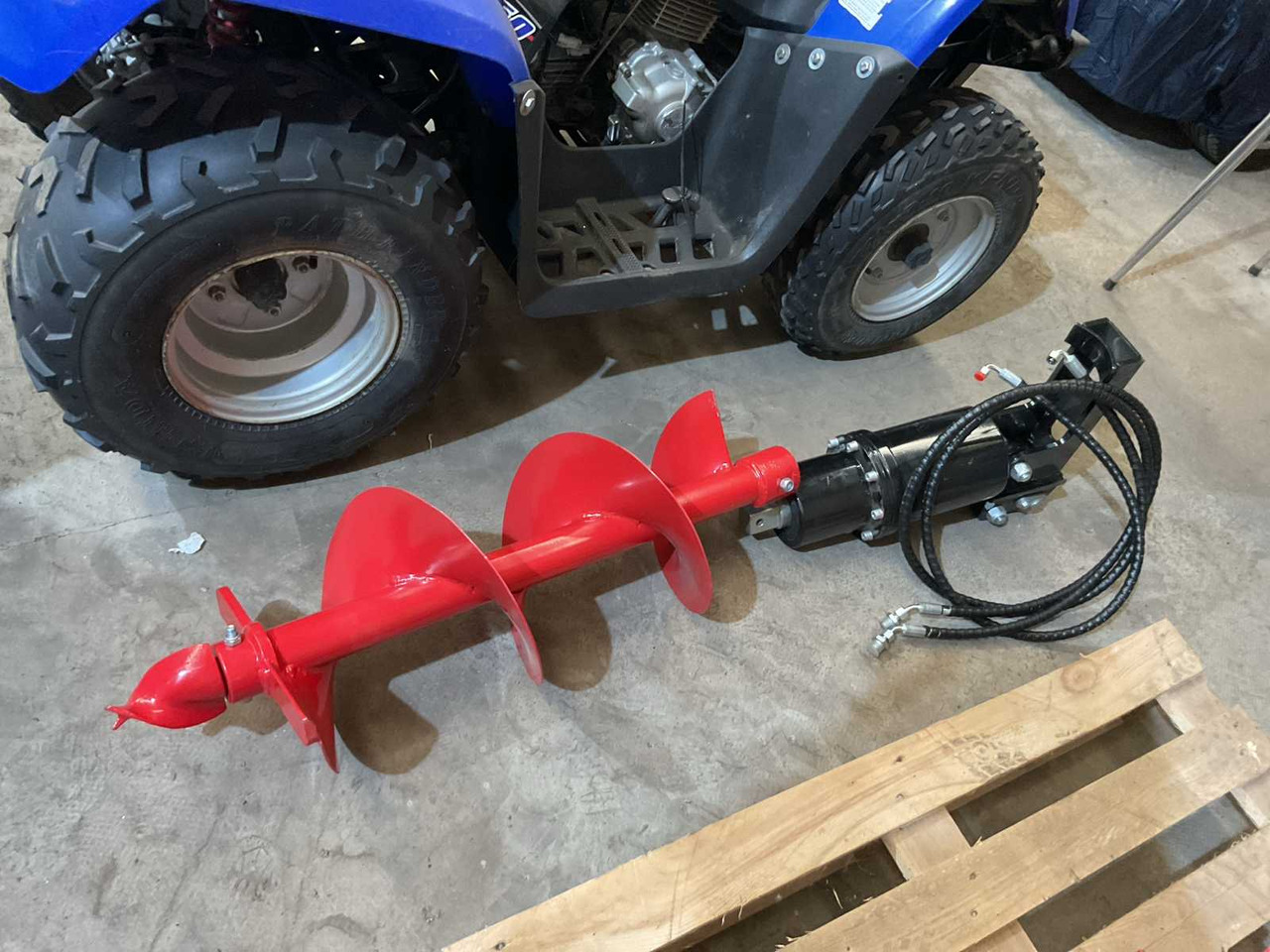 Hydraulic Auger - Talajfúró - Mezőgazdasági gépek: 3 kép. Hydraulic Auger - Talajfúró - Mezőgazdasági gépek: 3 kép.