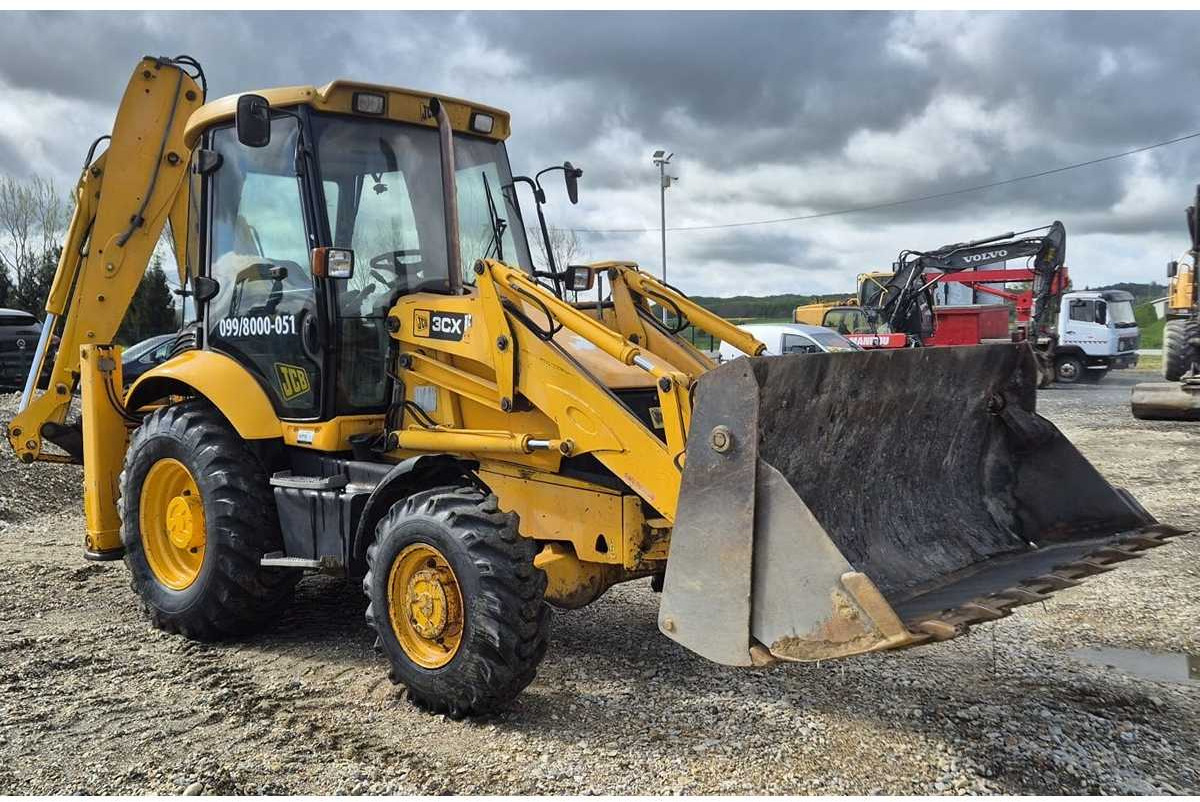 JCB 3CX-4T - Kotrórakodó: 1 kép. JCB 3CX-4T - Kotrórakodó: 1 kép.