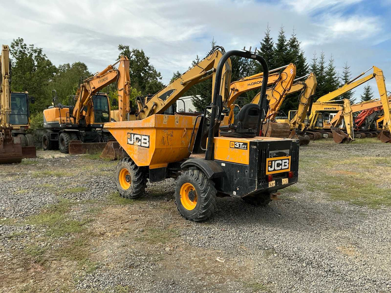 JCB - 3T FT - DUMPER TRUCK - 2019 - Minidömper: 2 kép. JCB - 3T FT - DUMPER TRUCK - 2019 - Minidömper: 2 kép.