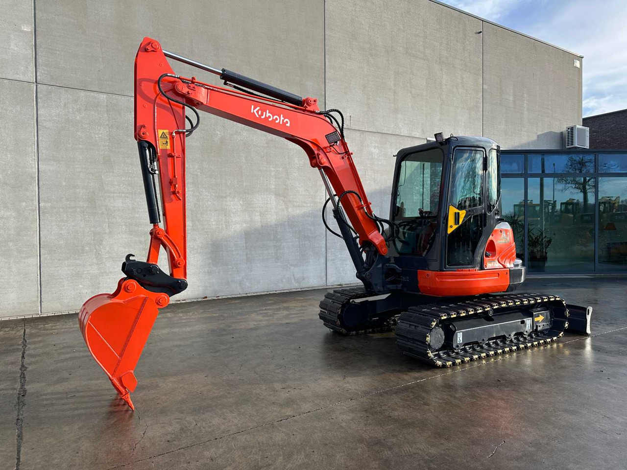 KUBOTA - 2012 - KX161-3 - MIDI EXCAVATOR - Kotrógép: 1 kép. KUBOTA - 2012 - KX161-3 - MIDI EXCAVATOR - Kotrógép: 1 kép.