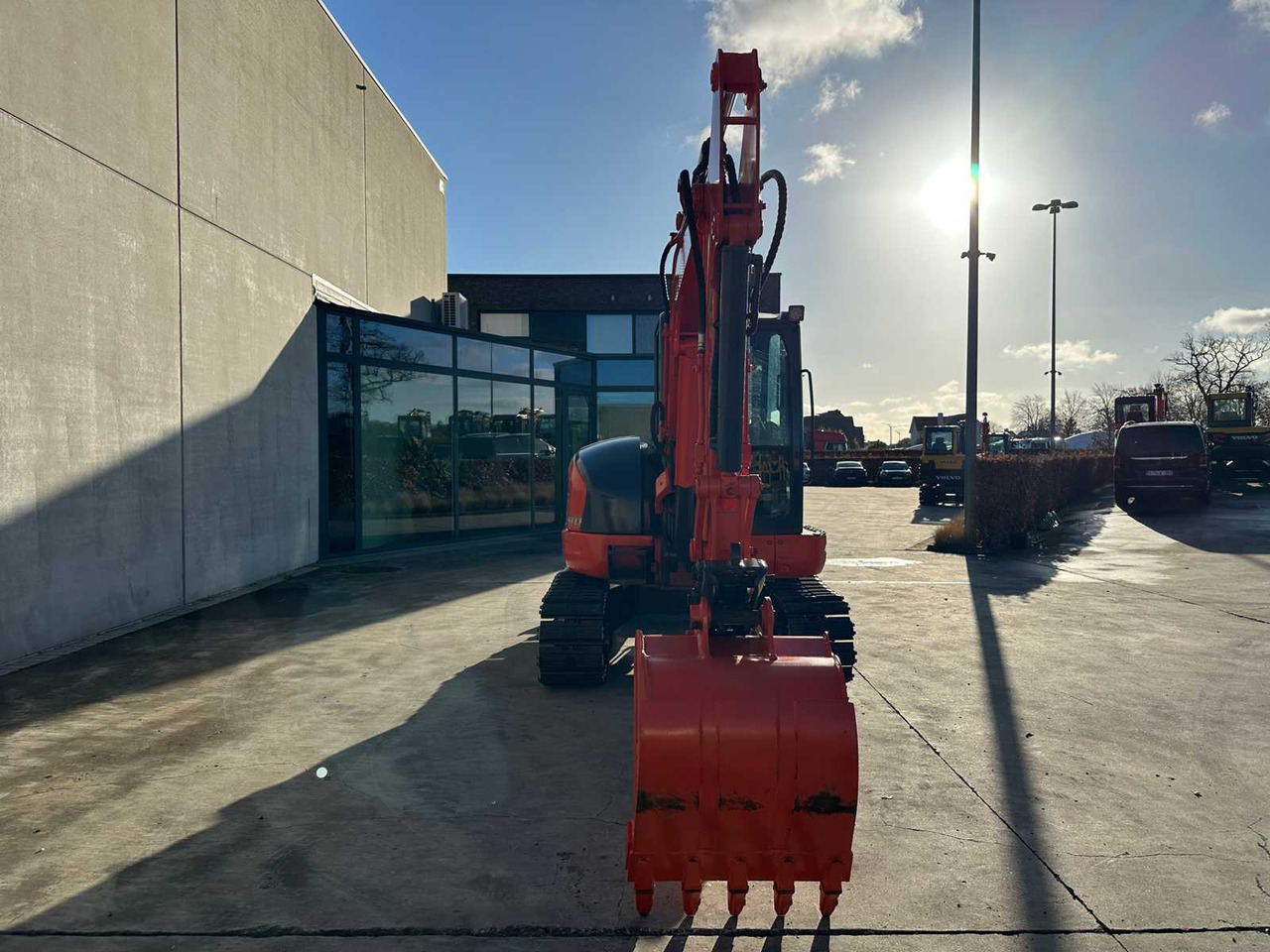 KUBOTA - 2014 - KX155-5 - MIDI EXCAVATOR - Kotrógép: 2 kép. KUBOTA - 2014 - KX155-5 - MIDI EXCAVATOR - Kotrógép: 2 kép.