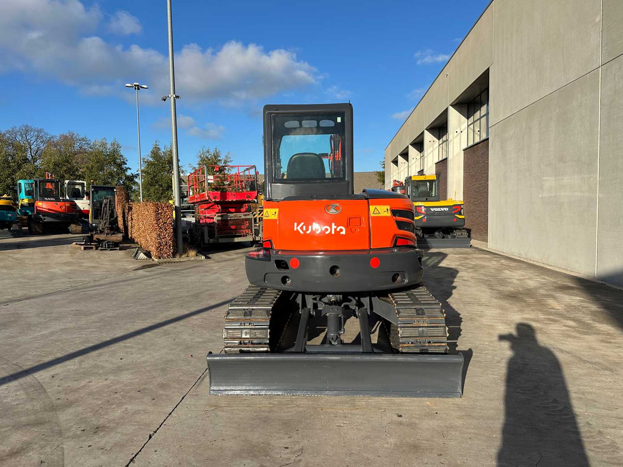 KUBOTA - 2014 - KX155-5 - MIDI EXCAVATOR - Kotrógép: 5 kép. KUBOTA - 2014 - KX155-5 - MIDI EXCAVATOR - Kotrógép: 5 kép.