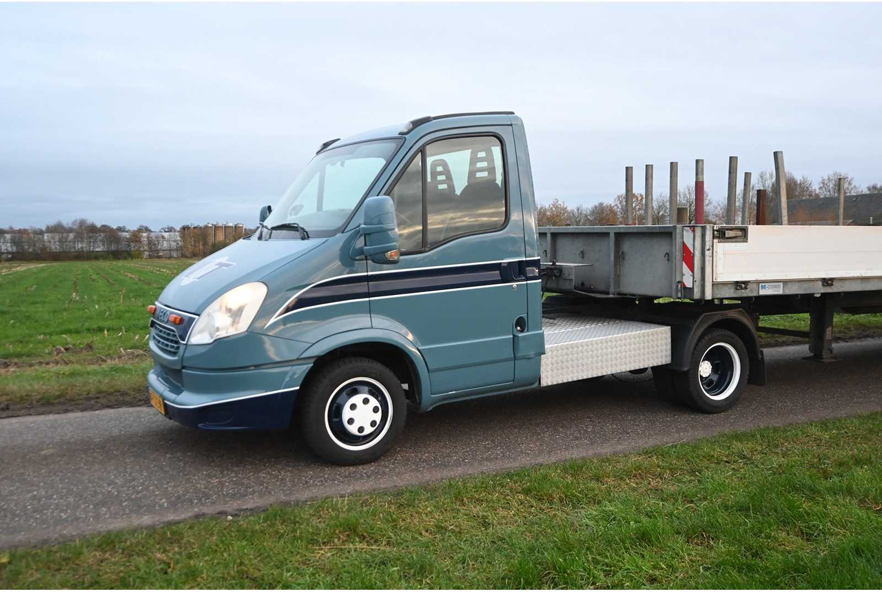 IVECO DAILY 35C17 300 BE-TRACTOR WITH BUNK BU7500 - 10 METER TRAILER - Kisteherautó: 3 kép. IVECO DAILY 35C17 300 BE-TRACTOR WITH BUNK BU7500 - 10 METER TRAILER - Kisteherautó: 3 kép.