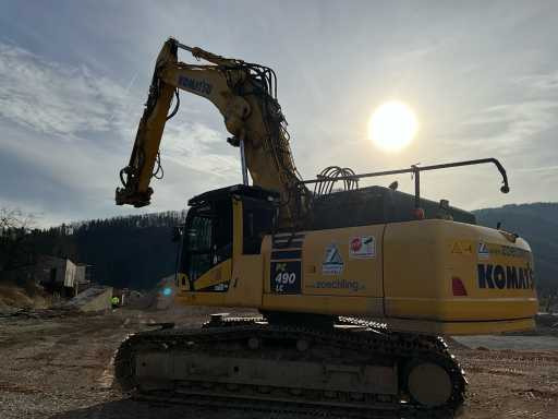 Komatsu PC490LC H - Lánctalpas kotró: 2 kép. Komatsu PC490LC H - Lánctalpas kotró: 2 kép.